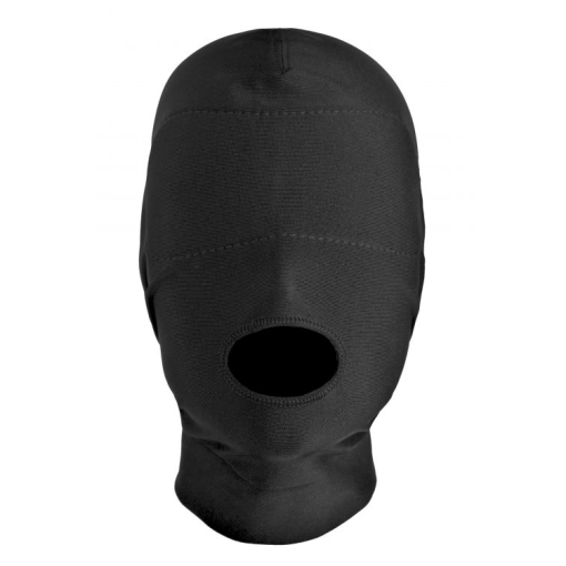 Disguise Open Mouth Hood with Padded Blindfold