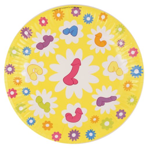 Super Fun Penis Party Plates