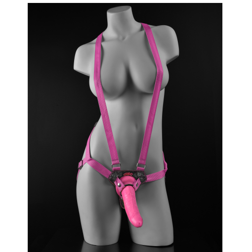 Dillio 7" Strap-On Suspender Harness Set