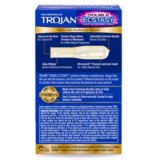 TROJAN Double ECSTASY 3 pz