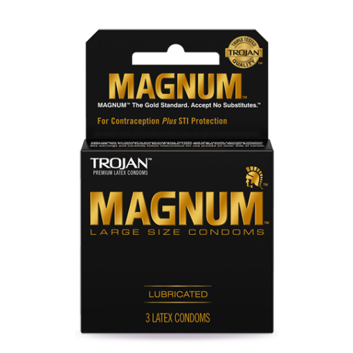 MAGNUM Lubricated Condoms 3 pz