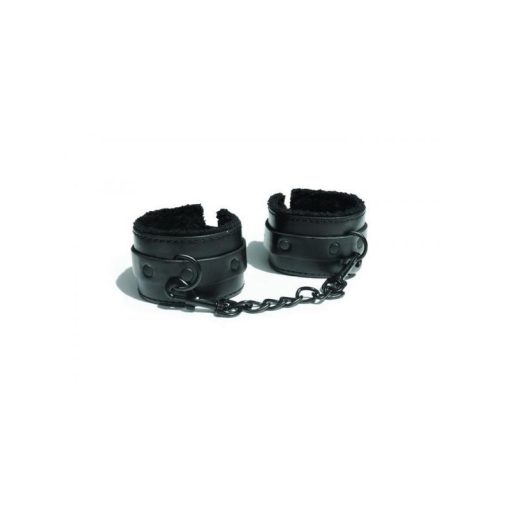 Shadow Fur Handcuffs Black